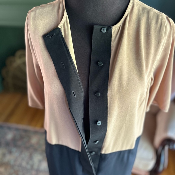 Victoria Beckham Colour Block Shift Dress - Picture 9 of 11